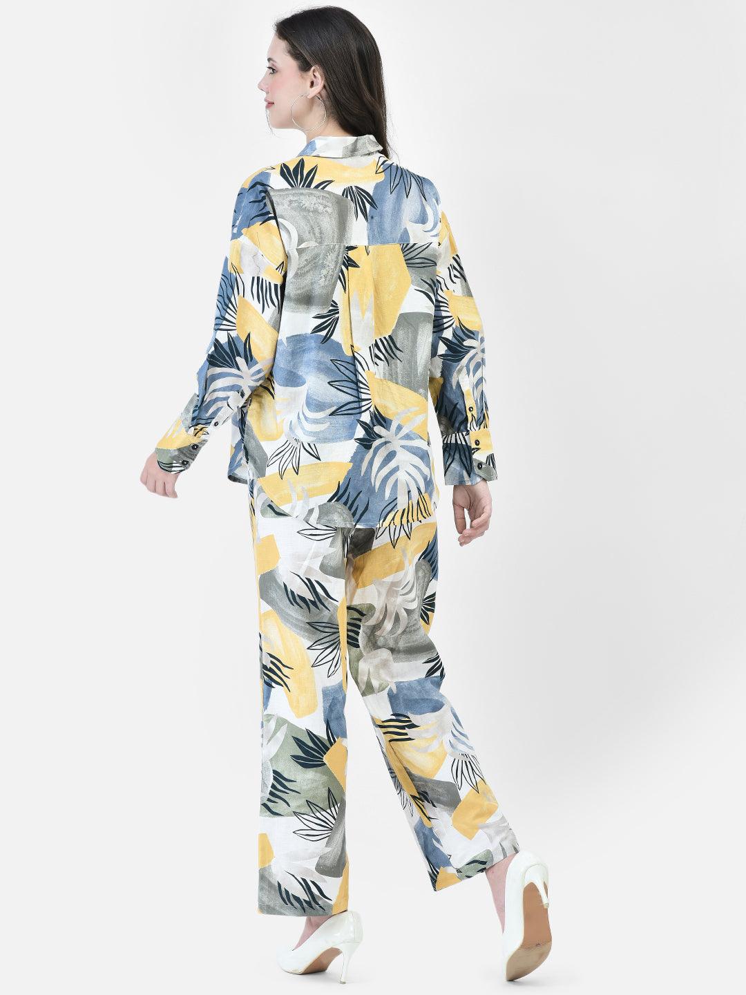 Flowy summer co-ord set for women with resort vibe