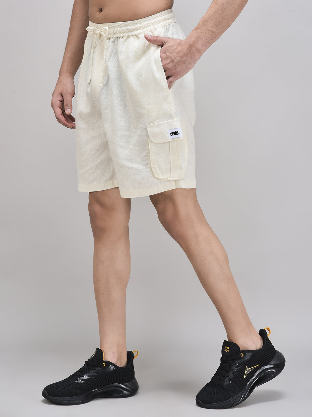 Cotton and linen shorts men India