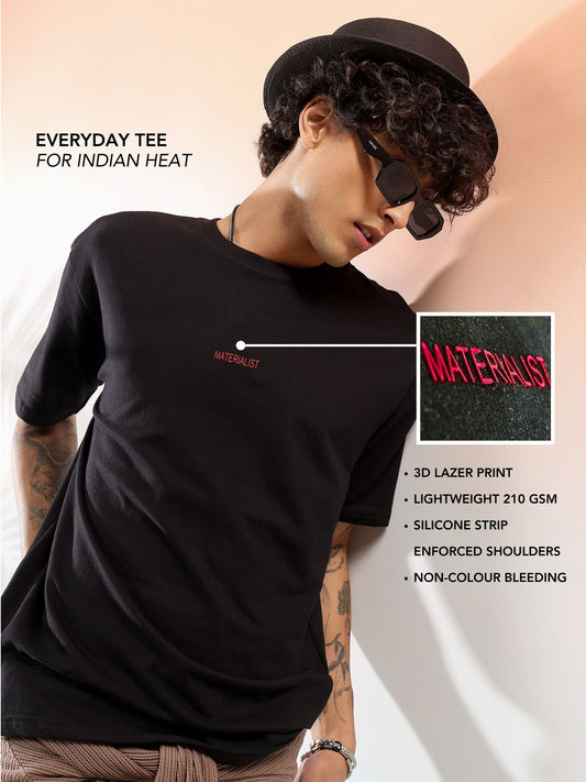 Black Oversized Core T-Shirt