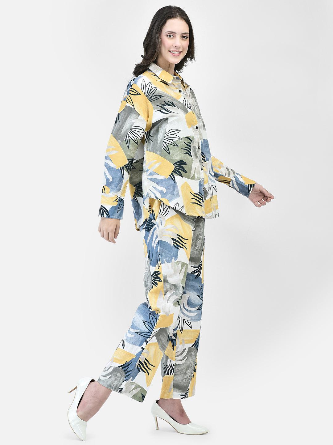 Flowy summer co-ord set for women with resort vibe