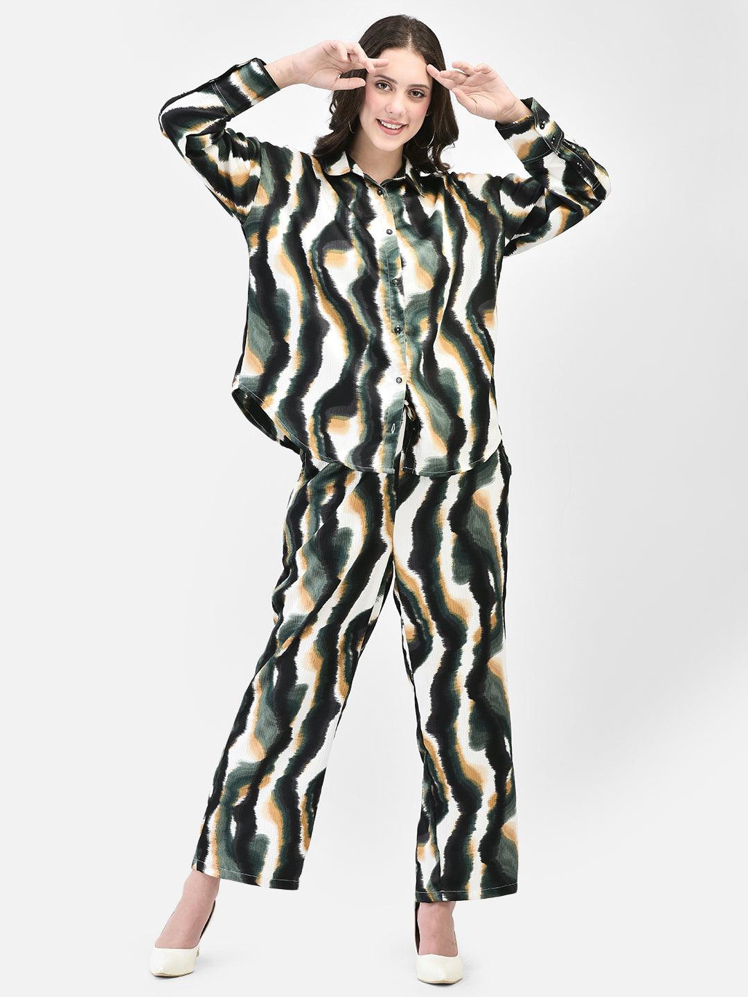 Satin co-ord set for women partywear vacation style