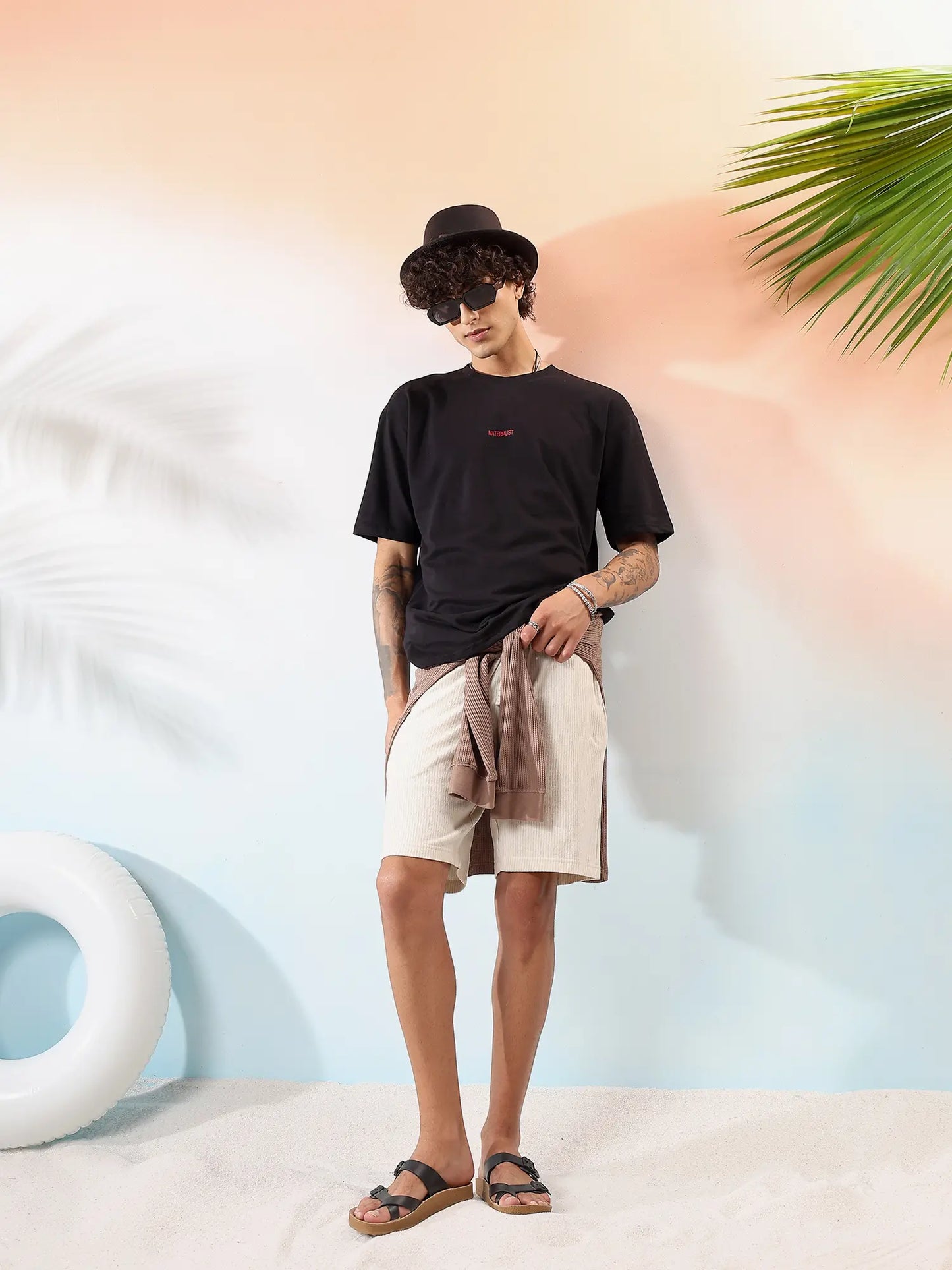 Black Oversized Core T-Shirt