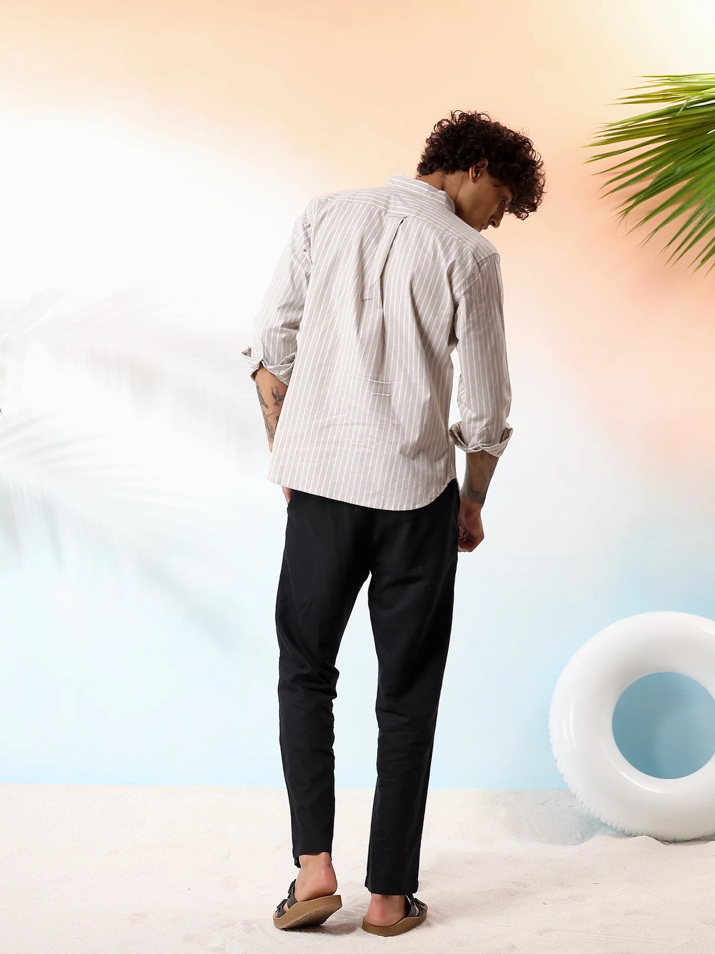 Sage Oxford Stretch Shirt