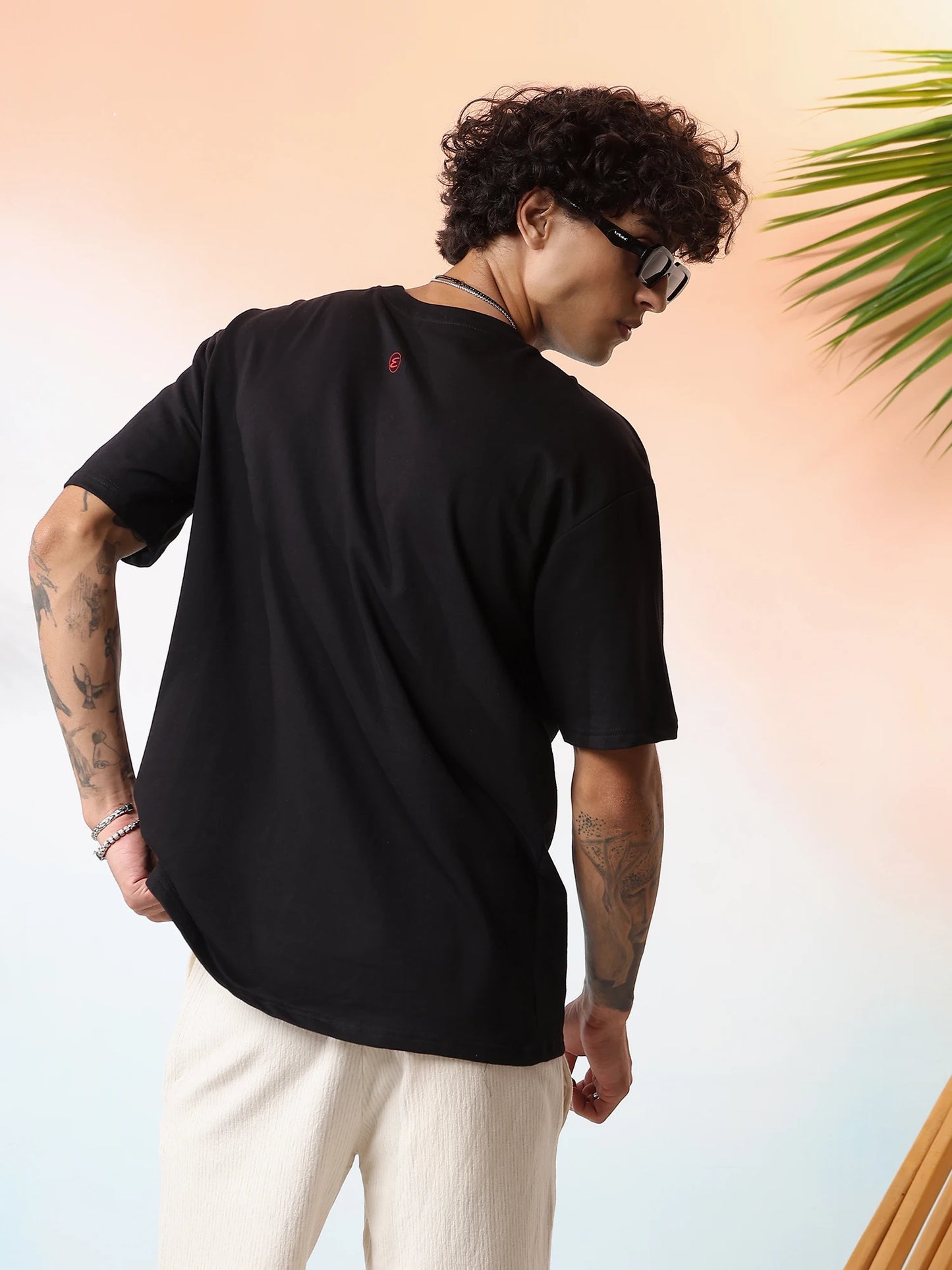Black Oversized Core T-Shirt