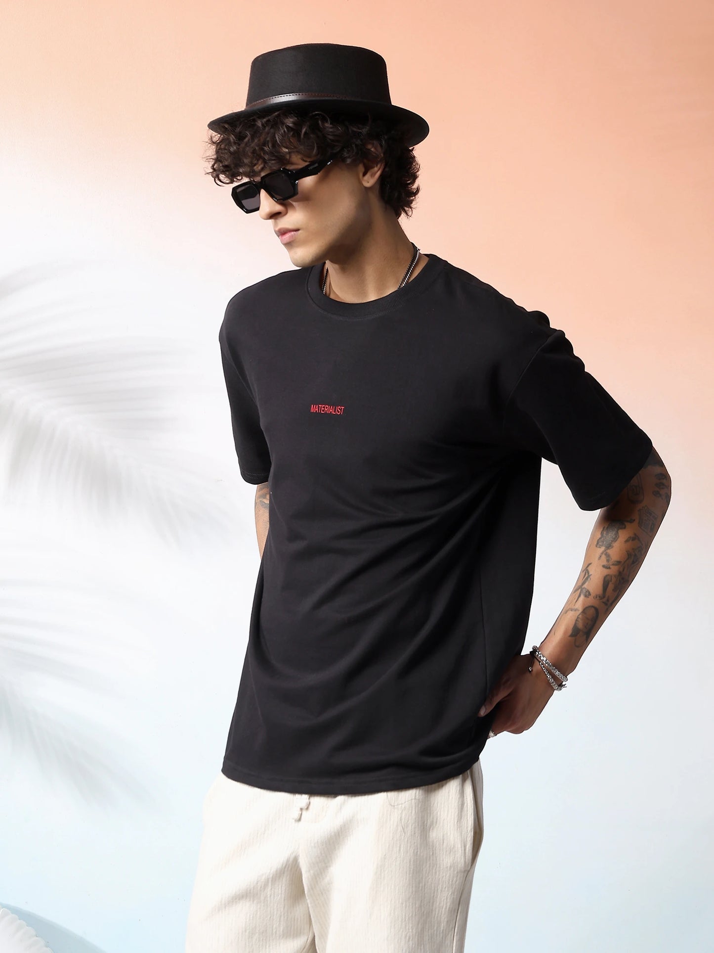Black Oversized Core T-Shirt