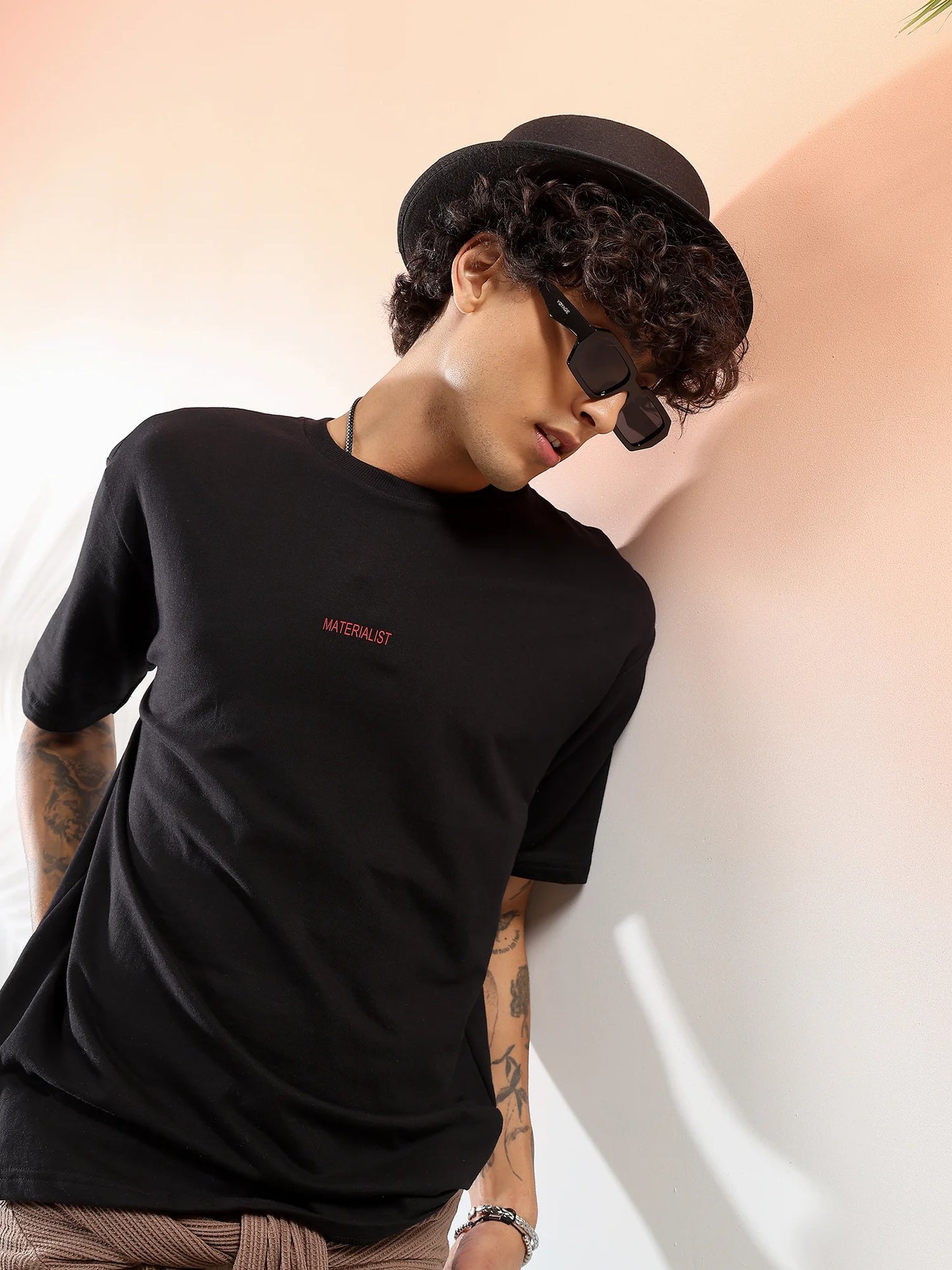 Black Oversized Core T-Shirt