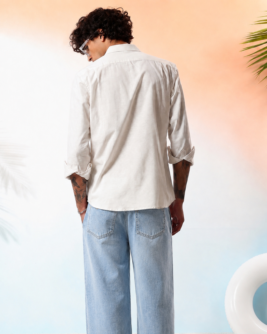 White Linen Shirt