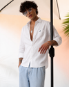White Linen Shirt