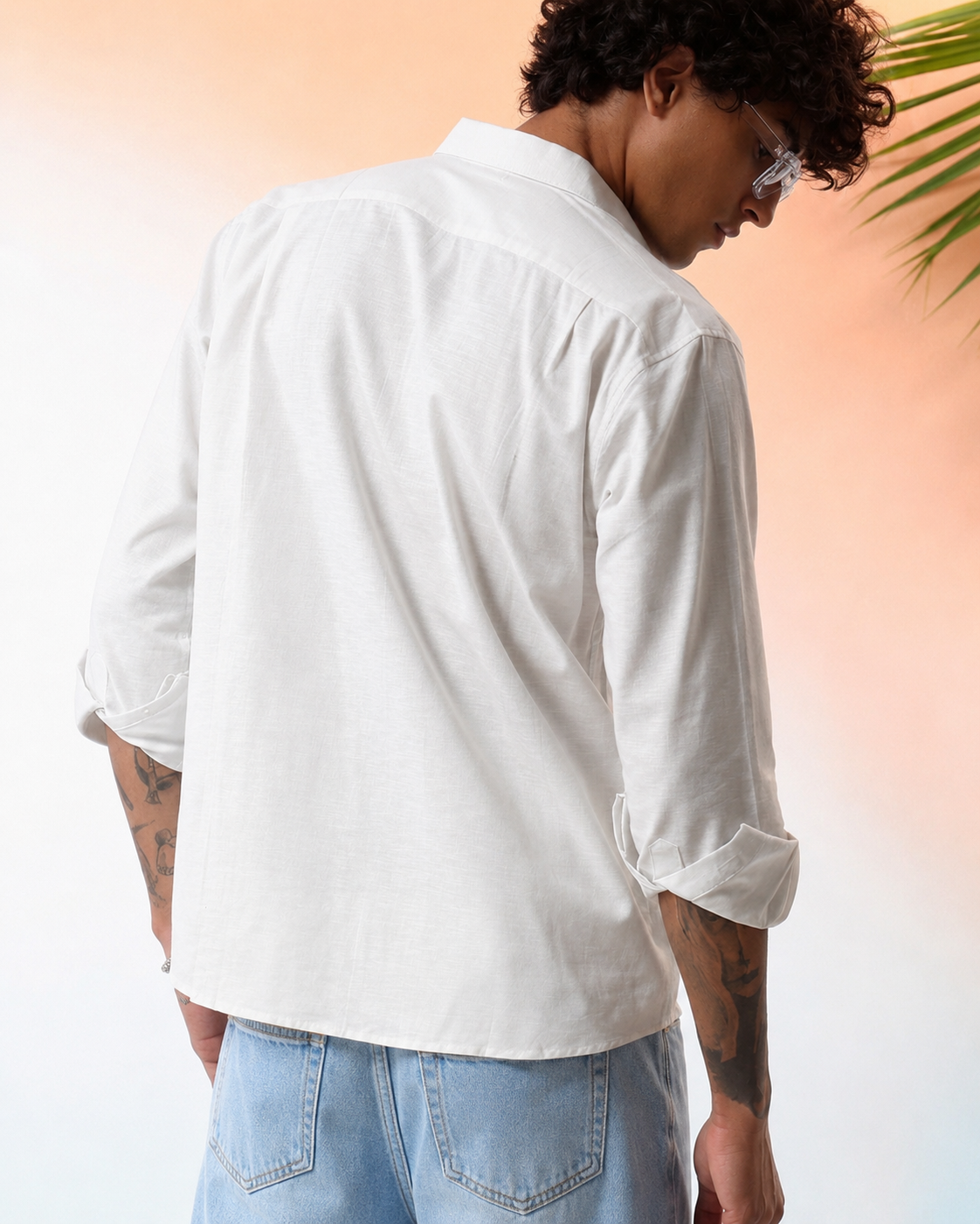 White Linen Shirt